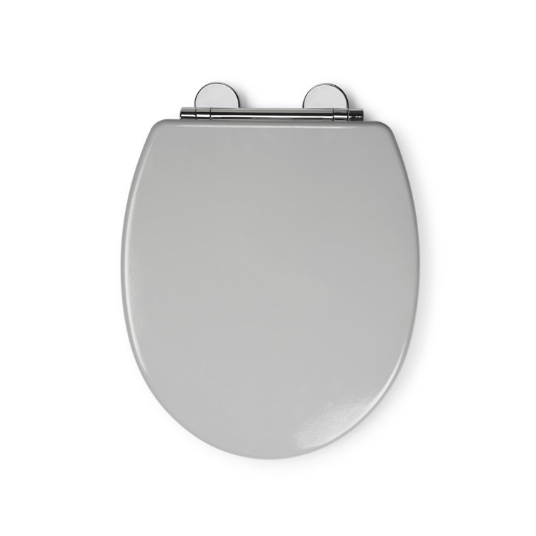 Croydex Wl601031H Lugano Flexi Fix Toilet Seat With Soft Close And